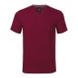 Maglietta Malfini Action V-neck M MLI-70086 granato