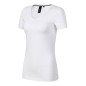 Maglietta Malfini Action V-neck W MLI-70100 bianca