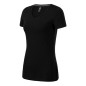 Malfini Action V-neck T-shirt W MLI-70101 black