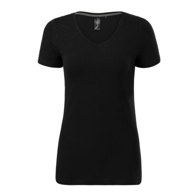 Malfini Action V-neck T-shirt W MLI-70101 black