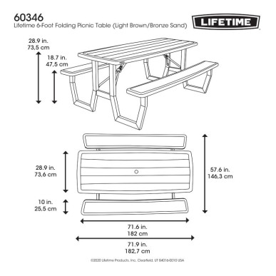 Lifetime 60346 garden set