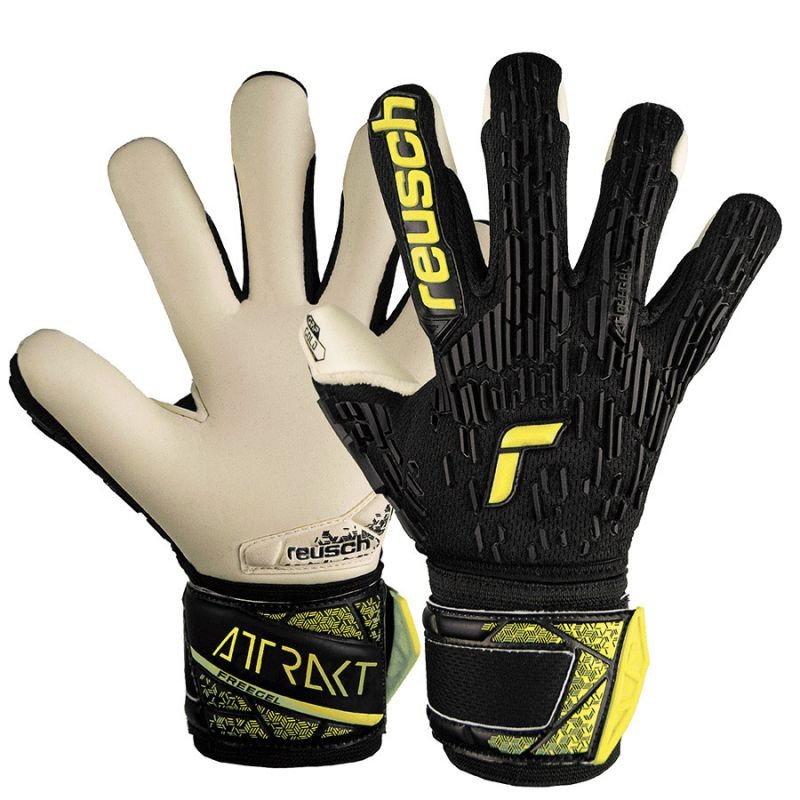 Guanti Reusch Attrakt Freegel Gold Finger Support Jr 54 72 130 7752