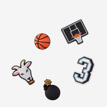 Crocs Jibbitz™ Basketball Star 5 Pack 10009750 pins