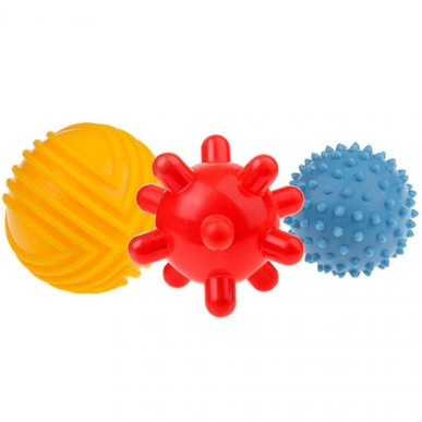 Sensory balls AM Tullo 3 pcs 453