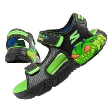 Skechers Jr 400614L/BKLM sandals