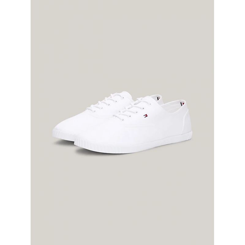 Tommy Hilfiger Canvas Lace Up Sneaker W FW0FW07805YBS