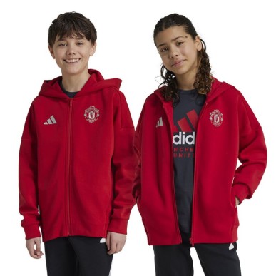 Felpa Adidas Manchester United Anthem Jacket Jr IT4188