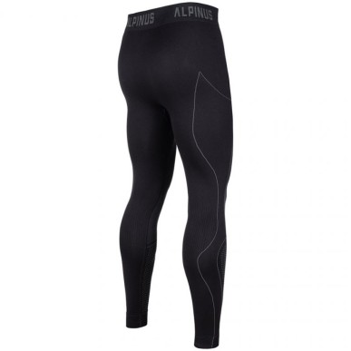 Alpinus Active Base Layer Set intimo termoattivo nero e grigio M GT43257