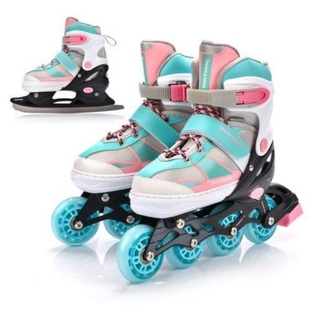 Meteor Invert 2in1 Pink 22312-22314 Roller Skates