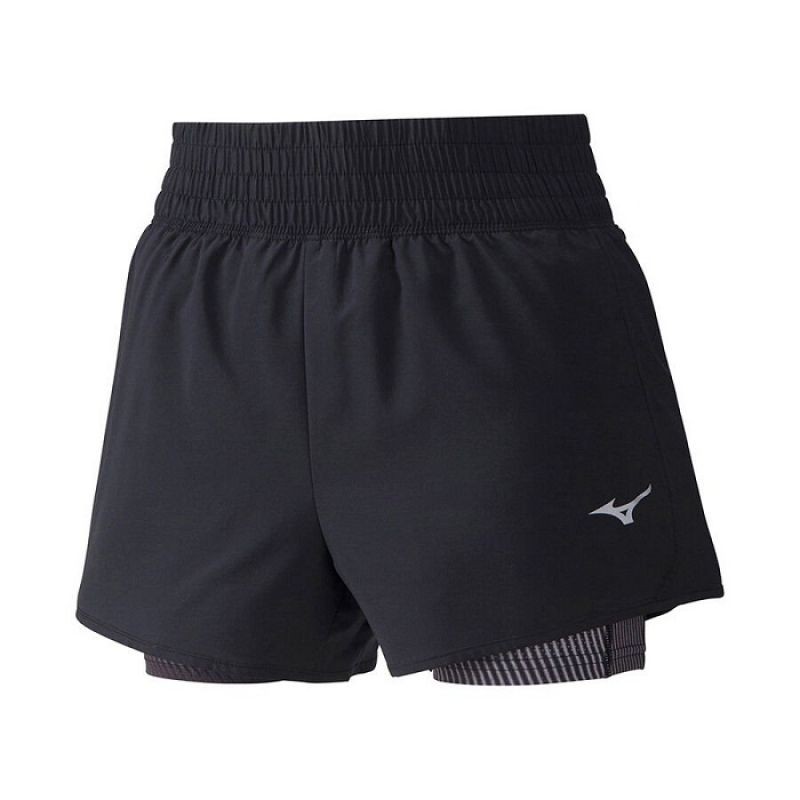 Mizuno 4.5 2in1 Short W J2GB030109 shorts