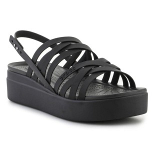 Sandali Crocs Brooklyn Strappy Lowwdg W 206751-001