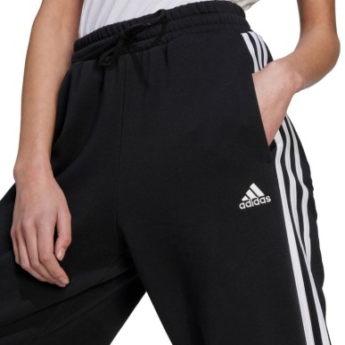 Pantaloni adidas Essentials 3-Stripes Open Hem Fleece W HZ5748