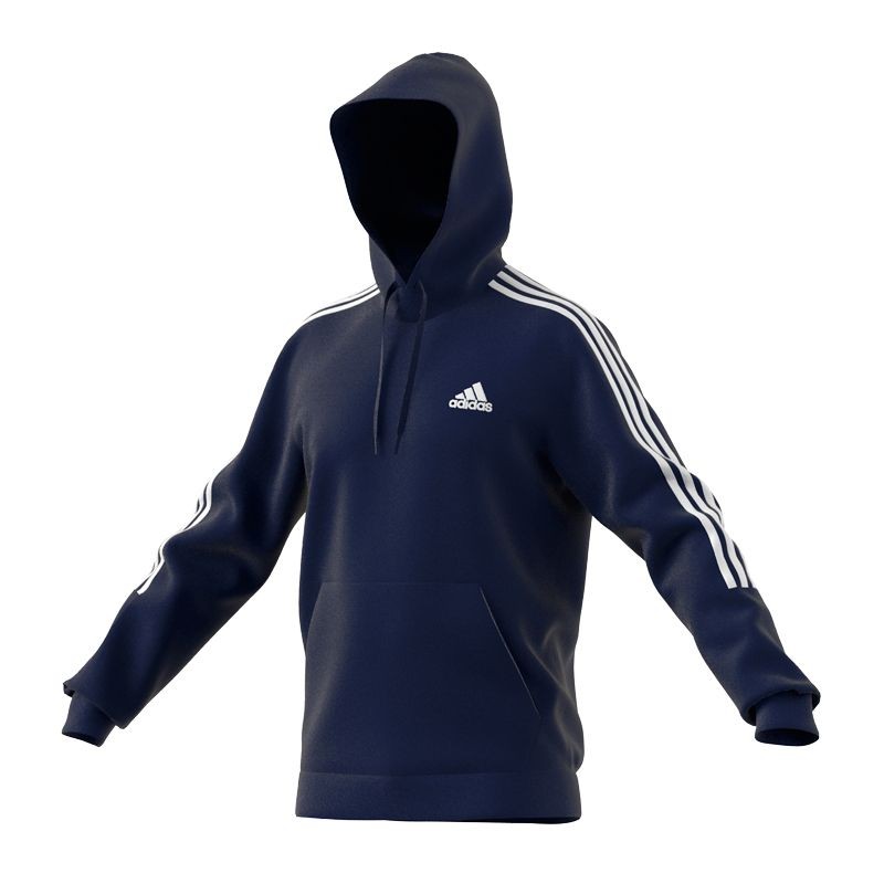 Felpa con cappuccio Adidas Essentials 3 strisce M GK9584