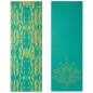 Double-sided Yoga Mat GAIAM Turquoise Lotus 6 MM 62344