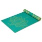 Double-sided Yoga Mat GAIAM Turquoise Lotus 6 MM 62344