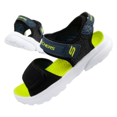 Sandali Skechers Jr 406512L/BKLM