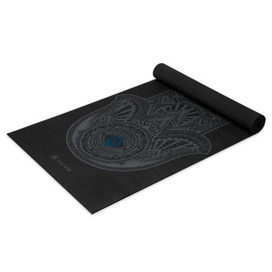 GAIAM Gray Hamsa 4 MM 61971 Yoga Mat