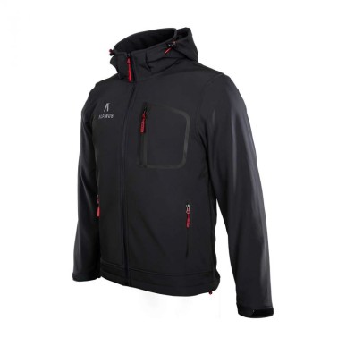 Softshell jacket Alpinus Stenshuvud black BR43371