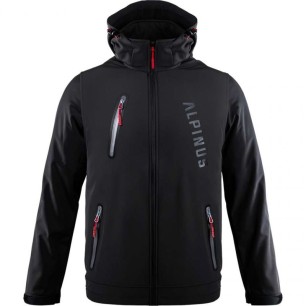 Alpinus Denali softshell jacket black M BR43381