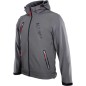 Alpinus Denali softshell jacket gray M BR43386