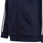 adidas Essentials 3-Stripes Fleece Full-Zip Hoodie Jr IC0600