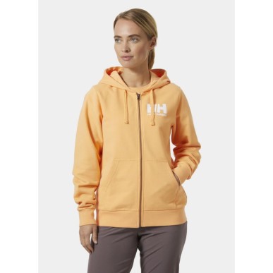 Helly Hansen sweatshirt with hood W HH Logo Full Zip Hoodie 2.0 W 34461 316