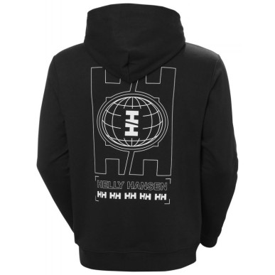 Helly Hansen Core Graphic Sweat Hoodie M 53924 993