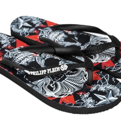 Philipp Plein M IMPS900 men's flip-flops