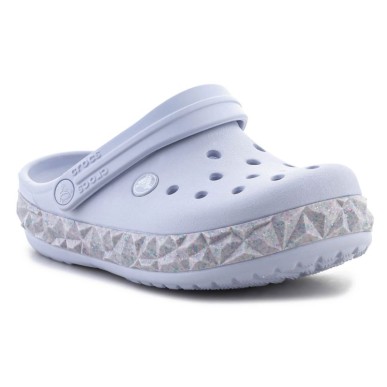 Infradito Crocs Crockband Geometric Glitter Band Clog Jr 210134-5AF