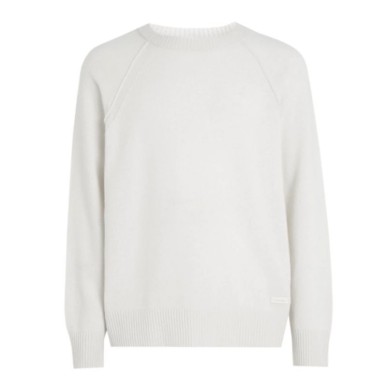 Calvin Klein Wool sweater M K10K111954 white