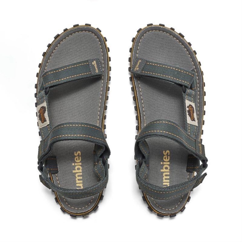 Sandals Gumbies Tracker Racker Sandals Grey M GU-SATRA013