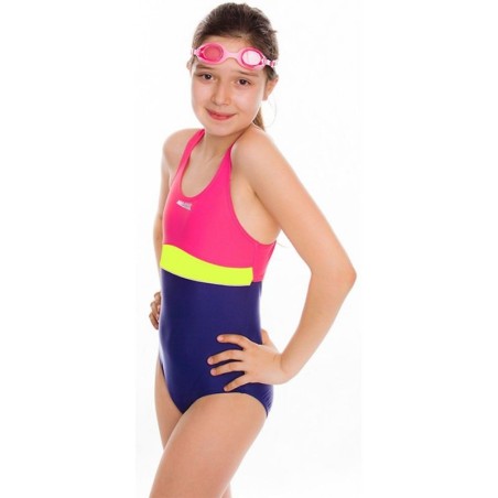 Aqua-speed Junior Emily swimsuit pink-purple