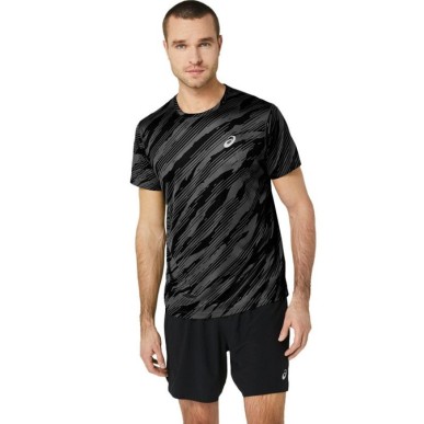 Asics Core All Over Print SS Top M 2011C646020 T-shirt