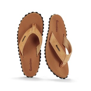 Flip-flops Gumbies Vegovert Flip-Flops Unisex Tan M GU-FFVEG128