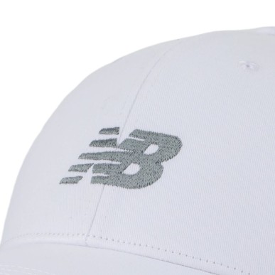 New Balance 6 Panel Structured Snapback Cap LAH41013WT