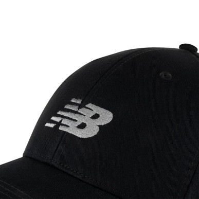 New Balance Cappellino snapback strutturato a 6 pannelli LAH41013BK