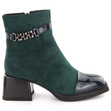 D&A S.Barski ankle boots with decorative heel Premium Collection W MR880-018 OLI269B