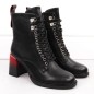 D&A S.Barski ankle boots with decorative heel Premium Collection W MR880-132 OLI270