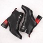 D&A S.Barski ankle boots with decorative heel Premium Collection W MR880-132 OLI270