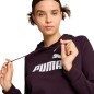 Felpa con cappuccio Puma ESS Logo FL W 586789 46