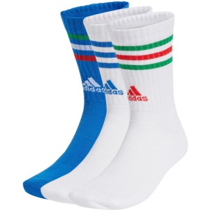 Calzini Adidas 3-Stripes Cushioned Crew Paia IY8645