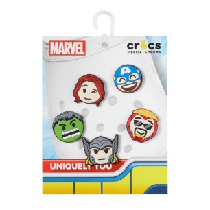 Crocs Jibbitz™ Marvel Avengers Emojis Confezione da 5 spille 10010006