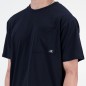 New Balance t-shirt Essentials Reimagined Cott M MT31542BK