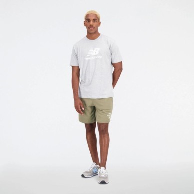 New Balance Essentials Stacked Logo Co M T-shirt MT31541AG