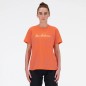 Maglietta New Balance S/S Script Tee Gfr W WT41909GFR