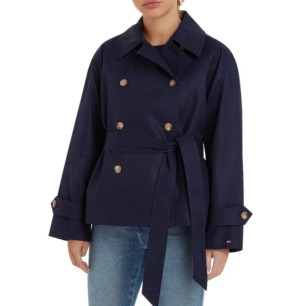 Tommy Hilfiger Trench in cotone W WW0WW38430