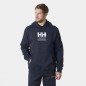 Felpa con cappuccio in pile di cotone Helly Hansen M 54158 597