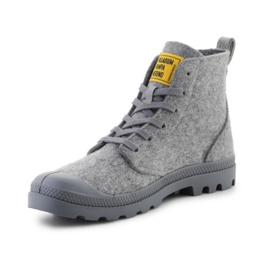 Scarpe Palladium Pampa Hi Merino 74377-027-M Grigio