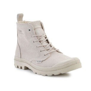 Palladium Pampa Hi Skin U 74379-155-M White Cap Gray shoes