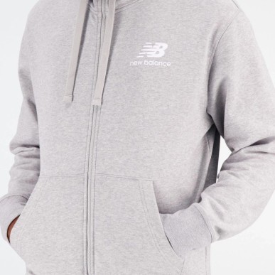 New Balance Essentials Stacked Logo Fren BK M MJ31536AG sweatshirt